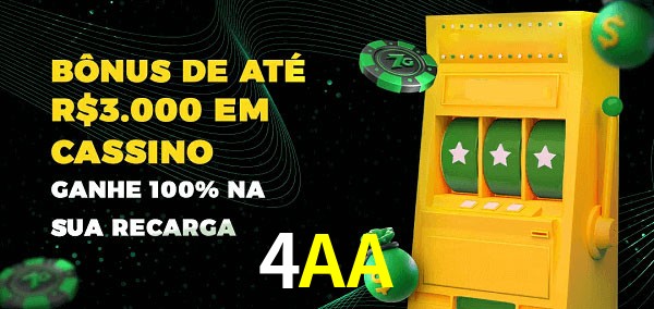 4AA melhor bônus de depósito